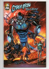 Cyberfrog BloodHoney #1 Salamandroid Variant All Caps Comics Sticker Cards picture
