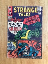 STRANGE TALES #135 (1965) *Big Nick Fury Key* (Very Low Grade) picture