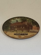 Jennie Wade House Gettysburg PA Celluloid Pocket Mirror 1920s picture