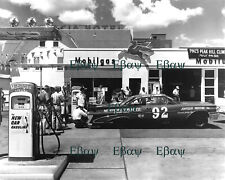 VINTAGE PIKES PEAK AUTO RACING 1959 LOUIS UNSER MOBIL GAS  8 x 10 Photo Reprint  picture