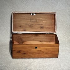 • Vintage Lane Miniature Cedar Chest Box Silver Furniture Company Promo Jewelry picture