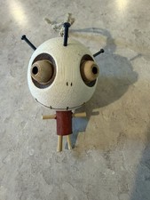 Pier 1 Crazy Head Pinhead Creepy Halloween Monster Doll Ornament Handmade Wooden picture