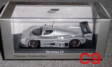 Mercedes-Benz Sauber C9 1/43 scale Silver Arrow used No. 61 Rare 14Y+ JAPAN picture