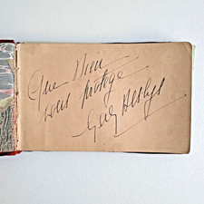 Gaby Deslys Autograph Album 1916-17 Evie Greene Fleodora Beecham Opera WW1 picture