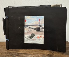 RARE WWII USAAF Aviator Photo Album 205 Photos Aircraft World Travel 1941-46 picture