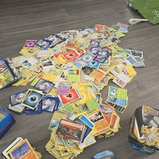 Huge Pokemon Card Collection Job Lot 1800+ Cards Tins Holos Reverse Holo Bulk  picture