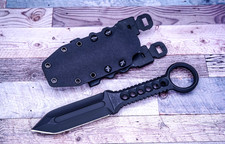 ZU Bladeworx Nomad MK2, Cryodur A2, Black Tuffride Finish, Blk Kydex Sheath picture