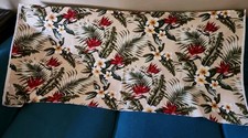 Vintage Trendtex  Hawaiian  Bird Of PARADISE BARKCLOTH UNUSED 53