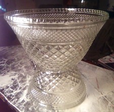 Anchor Hocking Wexford Punch Bowl and Stand  5536064 picture