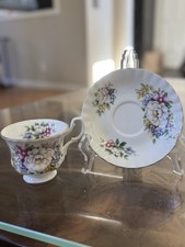 Vintage Royal Albert Bone China Tea Cup & Saucer Set 