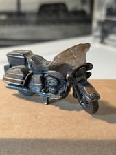 Vintage Miniature Motorcycle Saddle Die Cast Metal Pencil Sharpener Dollhouse picture