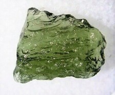 METEORITE MOLDAVITE GREEN LARGE IMPACT TEKTITE CZECH METEOR SPACE GLASS ASTEROID picture