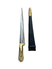Barasinha Antique Vintage Dagger Sword Antler Dirk Khukri Khanjar Collectible picture