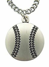 Religious Gifts Sterling Silver Baseball Medal with Saint Sebastian Protect This picture