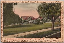 1909 PASADENA, Calif. Hand-Colored Postcard 