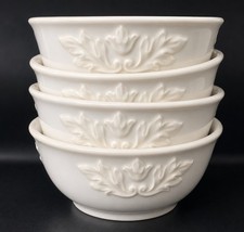 Lenox Butler’s Pantry Set of 4 Dessert Bowls New Old Stock Original Box 5” Ivory picture