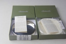 Christofle France K+T Silverplate Wine Bottle Coaster with Box Sold Individually picture