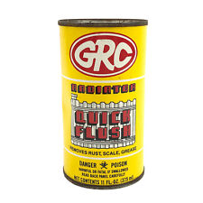 Vintage Oil Can Tin GRC Radiator Quick Flush Metal NOS Garage Movie Prop 1980’s picture