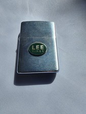 Vintage 1950's Zippo Advertising Lighter – Lee Tires - upraised medal picture