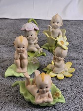 vintage Lefton porcelain bisque Kewpie 