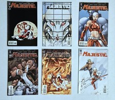 Majestic #7-12 Comic Lot Complete Run WildStorm DC Comics VF/NM 6 Books picture