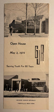 1975 George Junior Republic Open House Brochure Freeville New York Campus Map picture