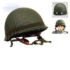 Authentic US WWII M1 Helmet Replica - Perfect for Collection & Survival Games picture
