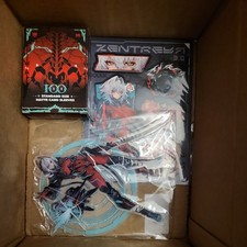 GamerSupps x Zentreya: 3.0 Acrylic Standee + 3.0 Stickers + Divine Chaos Sleeves picture