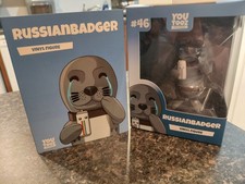 Youtooz RussianBadger Vinyl Figure Youtuber Collectible In Box With Sleeve picture