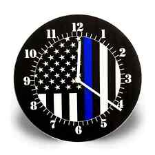 Blue Line Clock Police Back the Blue picture