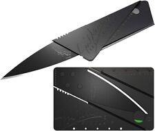 Original Ian Sinclair CardSharp Folding Credit Card Knife with Black Blade - New picture