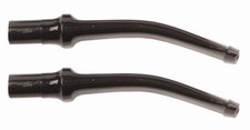 2 Black Bent Danish Filter Bit Stem for Missouri Meerschaum Corncob Pipe 5630-2 picture