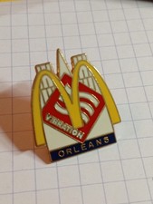 Pin's Mc Donald Orleans Radio Vibration Cathedral ref 3639 picture
