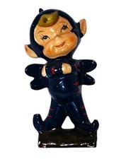 Sonsco Vintage 1950s Japan Ceramic Winged Devil Elf Pixie Figurine  picture