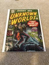 Atlas - JOURNEY INTO UNKNOWN WORLDS #15 - Stan Lee Horror Comics picture