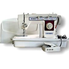 Vintage Dressmaker Sewing Machine Model 2402 With Pedal & Hard Case - Tested picture