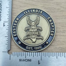 ABATE Eastern Illinois Chapter Challenge Coin picture