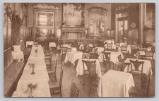 Antwerp Zoo Festival Palace Restaurant Interior Postcard c1910 Belgium picture