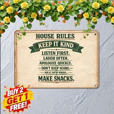 Multi-functional, multi-purpose, Tin Metal Signs fun metal signage decoration, 2 picture