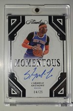 2022-23 Panini Flawless Momentous Carmelo Anthony/25 picture