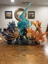 Sasuke, Naruto, Kakashi Figuarts Statues. Collectible Naruto Figures picture