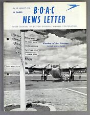 BOAC NEWS LETTER AIRLINE STAFF MAGAZINE AUGUST 1948 EASTLEIGH NAIROBI AFRICA  picture