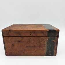Antique Habana Cigar Box La Carolina 100 Count US Tax Stamp Native Cedar picture