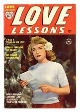 Love Lessons #2 GD/VG 3.0 1949 picture
