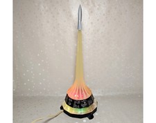 Vintage Space Age Rocket Table Lamp Mid Century Modern Retro Cosmos Night Light picture