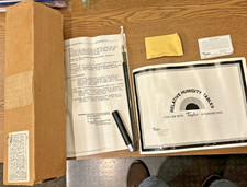 TAYLOR 9 Sling Hygrometer Psychrometer  Original Box /  packaging & Tables #1328 picture