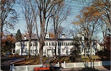 Street View Governors Blaine House Augusta Maine ME Antique Car Postcard Unused picture