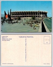 Estadio Azteca Mexico City Mexico Crowd Entrance Sculpture FEMA Postcard picture