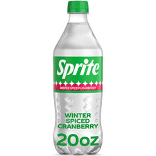 Sprite Winter Spiced Cranberry 20 Oz 24 Pack. ONLY ORDER ONE CRATE PER ORDER picture