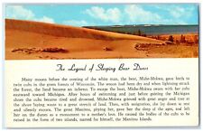 1983 Sleeping Bear Dunes National Lake Shore Traverse City Michigan MI Postcard picture